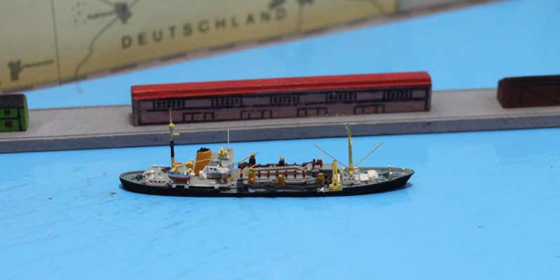 Dredge "Ludwig Franzius" (1 p.) GER 1964 Vindobona V 48